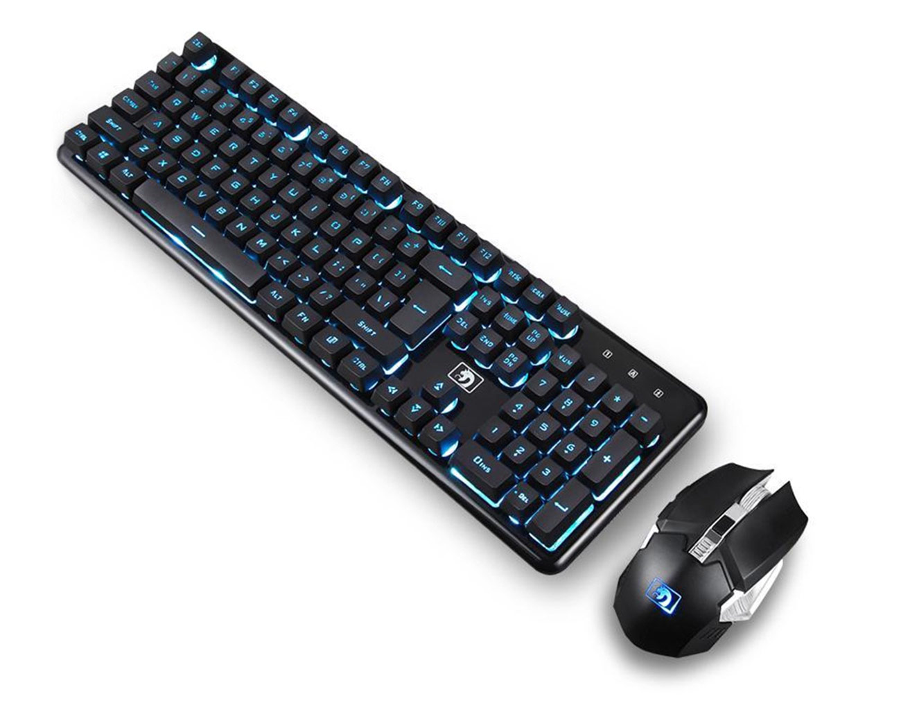 E Sport Wireless Charging Glowing Manipulator Gaming Keyboard And Mouse Set Newegg Com