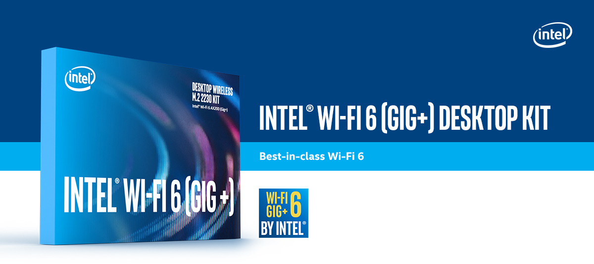 Intel Wi-Fi 6 AX200 (Gig+) Desktop Kit Up to 2.4Gbps Wireless - Newegg.com