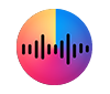 Color Wheel with Audio wave icons