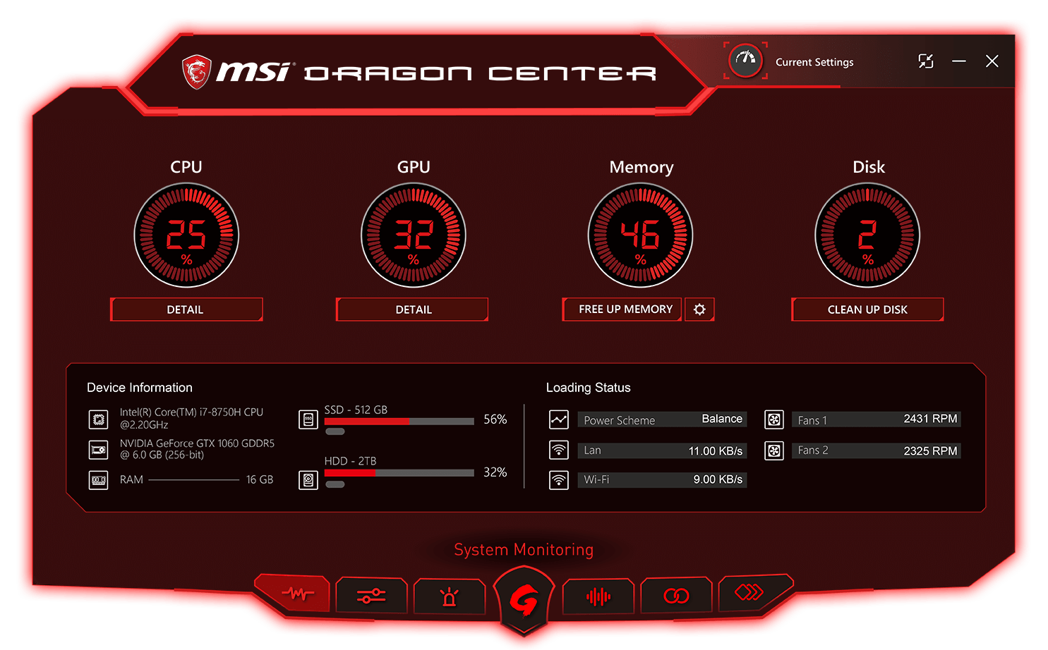 MSI GL Series Laptops