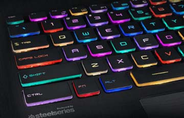 PER-KEY RGB GAMING KEYBOARD BY STEELSERIES—EVERY MOMENT SHINES