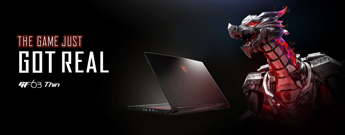 MSI GF63 NEPAL, msi gaming laptop nepal, msi gf63 i7 nepal