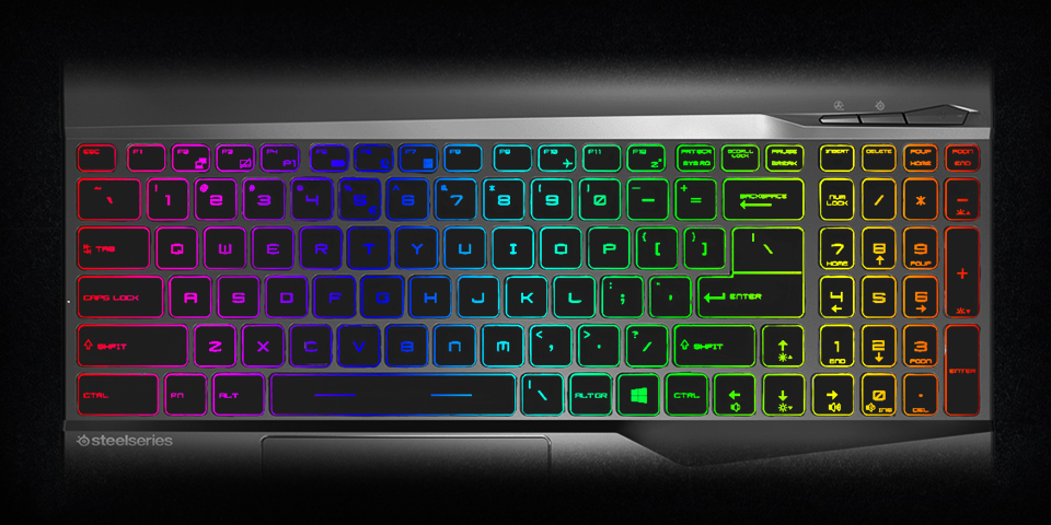 A RGB Backlit Keyboard