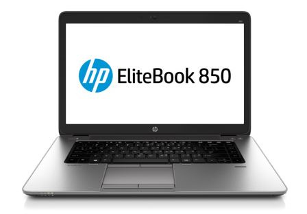 HP EliteBook 850 G1 Open and Facing Forward