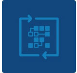 icon which shows multiple blocks are managed