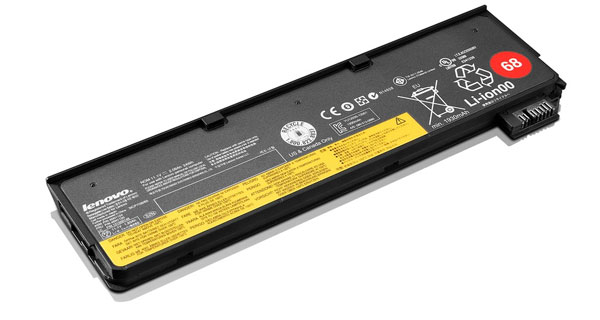 Lenovo ThinkPad Battery 68 (3 Cell) 23.5Wh, 11.4v, 0.40 lb., 0C52861 -  Newegg.com