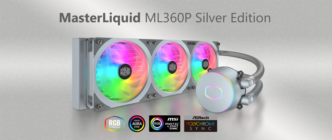 Cooler Master MasterLiquid ML360P Silver Edition CPU Cooler - Newegg.com