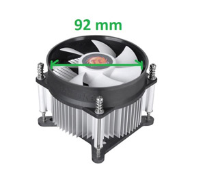 Compact Fan with Low Noise