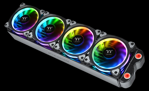 Thermaltake Riing Plus 12 Rgb Tt Premium Edition 1mm Software Enabled Circular 12 Controllable Led Rgb Ring Case Radiator Fan Triple Pack Cl F053 Pl12sw A Newegg Com