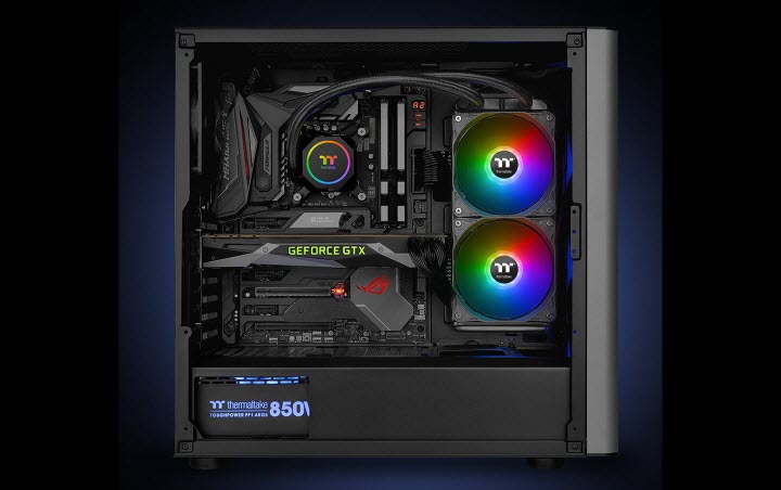 Thermaltake TH240 ARGB Motherboard Sync Edition Intel/AMD All-in-One Liquid  Cooling System 240mm High Efficiency Radiator CPU Cooler, CL-W286-PL12SW-A  LGA 1700 Compatible - Newegg.com