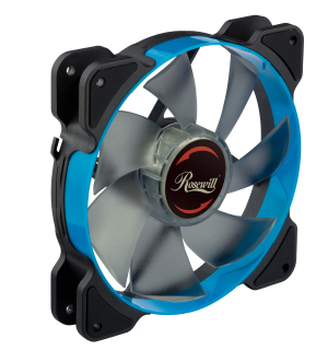 120mm PWM Case Fan Blue LED  Advanced Hydraulic Bearing 