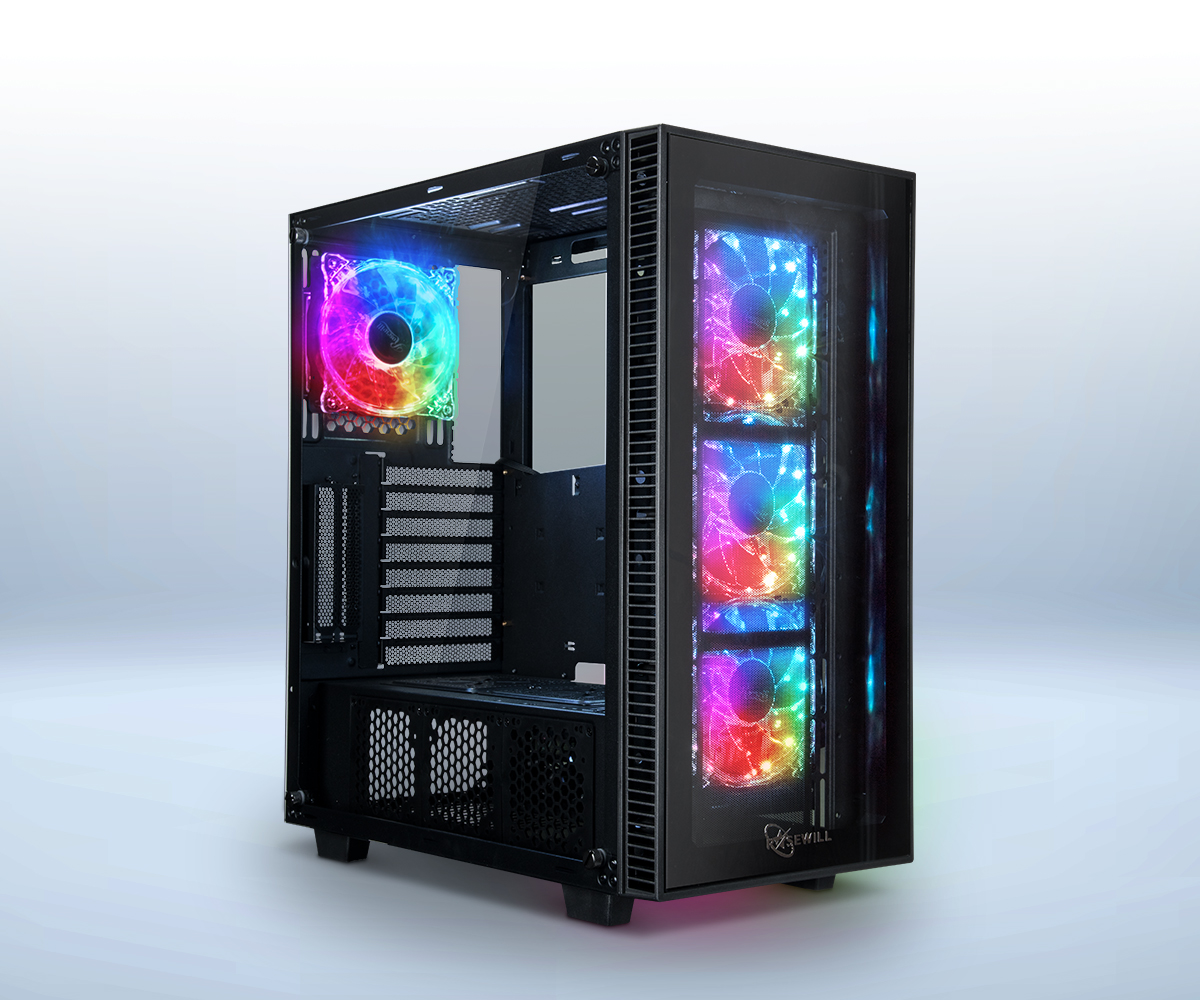 Rosewill 120 Mm RGB Case Fan RGBF-17003. True RGB Color Ultra Quiet ...