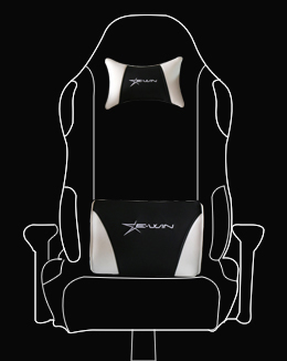 E-WIN Calling Series CLC Ergonomic Computer Gaming Chair with Head Pillow and Lumbar Support E-WIN