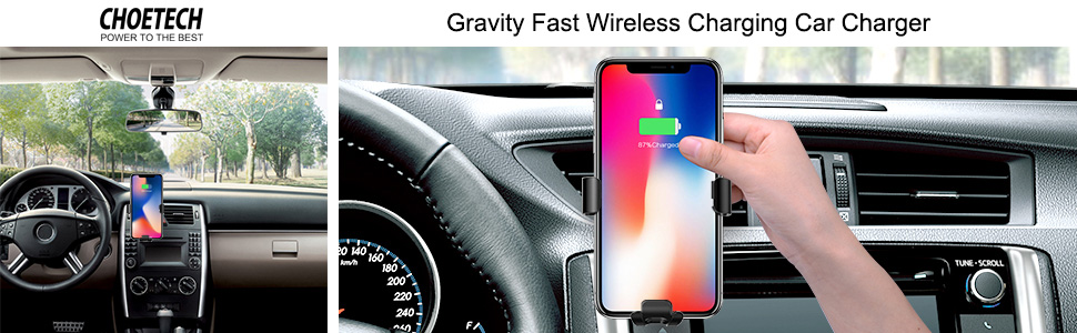 CHOETECH T536S Wireless Car Charger