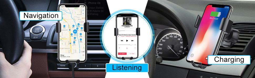 CHOETECH T536S Wireless Car Charger
