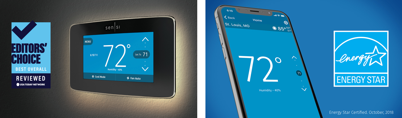 Emerson Sensi Wi-Fi Thermostat for Smart Home