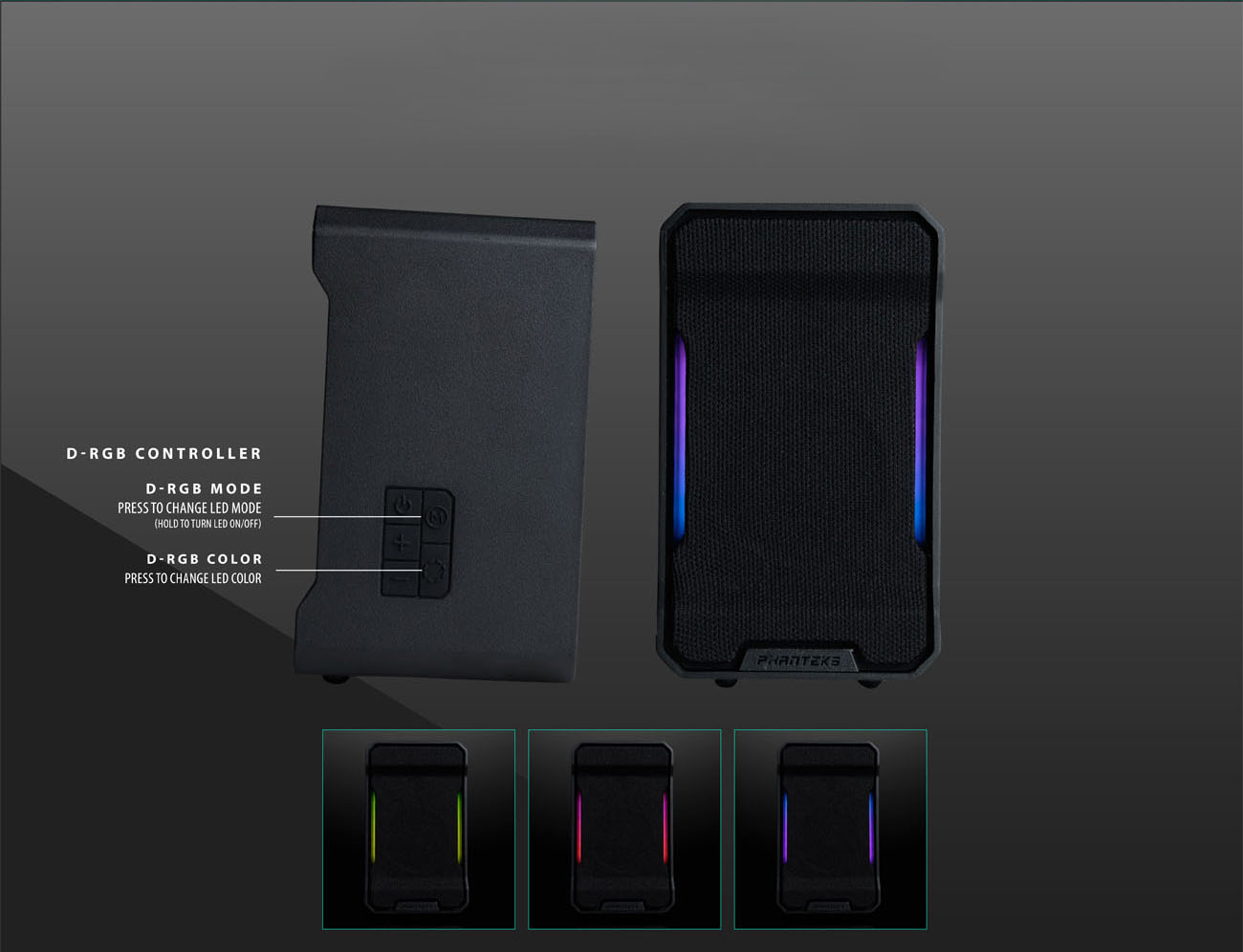 Phanteks Evolv Sound Mini, Compact, Gaming Speaker INTERGRATED D-RGB LIGHTING