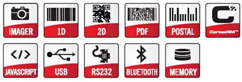Code CR2611-PKXXX Code Reader 2600 CR2600 Barcode Reader Palm ...