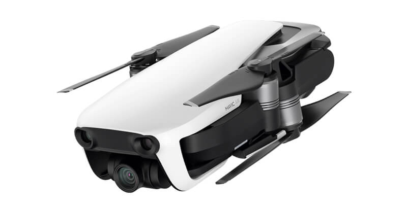 DJI MAVIC AIR Fly More Combo (NA) Portable Collapsible Quadcopter Drone, 3-Axis Gimbal with 4K, 32 MP Camera – Onyx Black DJI