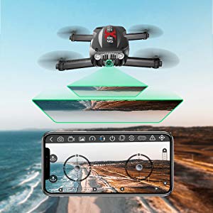 Holy Stone Hs160 Pro Foldable Fpv Drone With 1080p Full Hd Camera Optical Flow Positioning Quadcopter Newegg Com