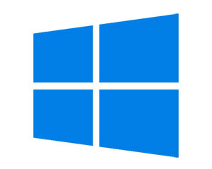 Blue Windows 10 Logo
