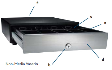 APG VB554A-BL1616-B5 Vasario Series1616 Cash Drawer - Newegg.com