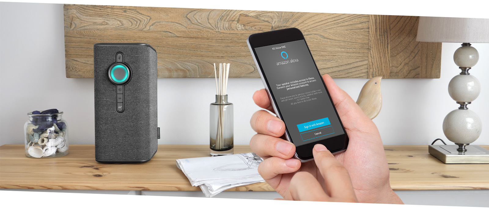 ks voice one smart speaker