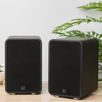 kitsound reunion wireless bookshelf speakers