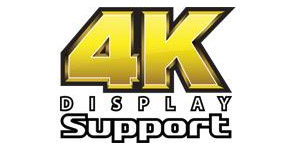 4K Display Support Logo