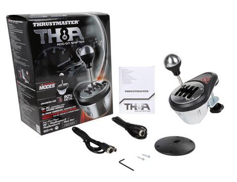 Thrustmaster TH8A Add-On Gearbox Shifter for (PS5, PS4, Xbox