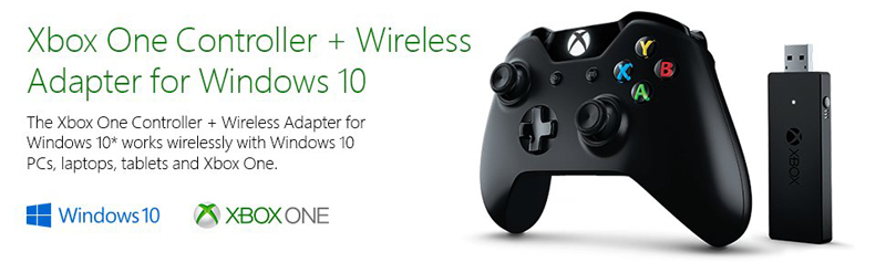 xbox one controller wireless adapter pc
