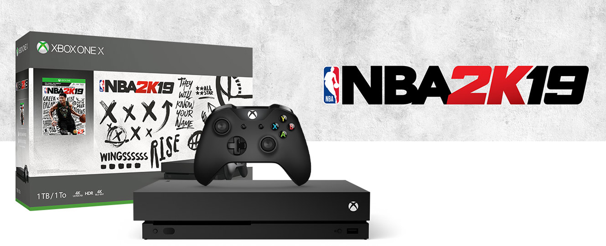 Xbox One X 1TB Console - NBA 2K19 Bundle - Newegg.com