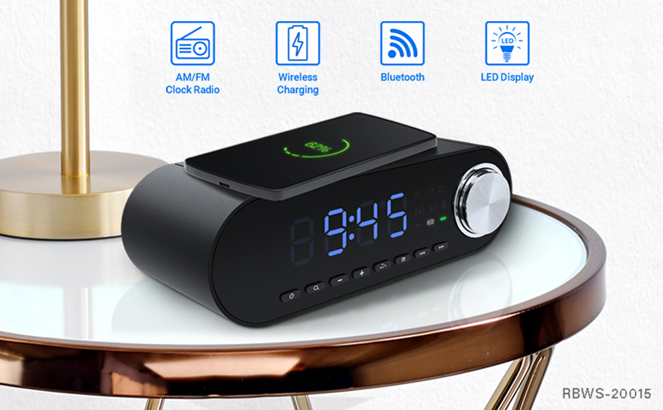 clock radio bluetooth speaker