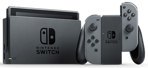 nintendo switch 32gb gray console