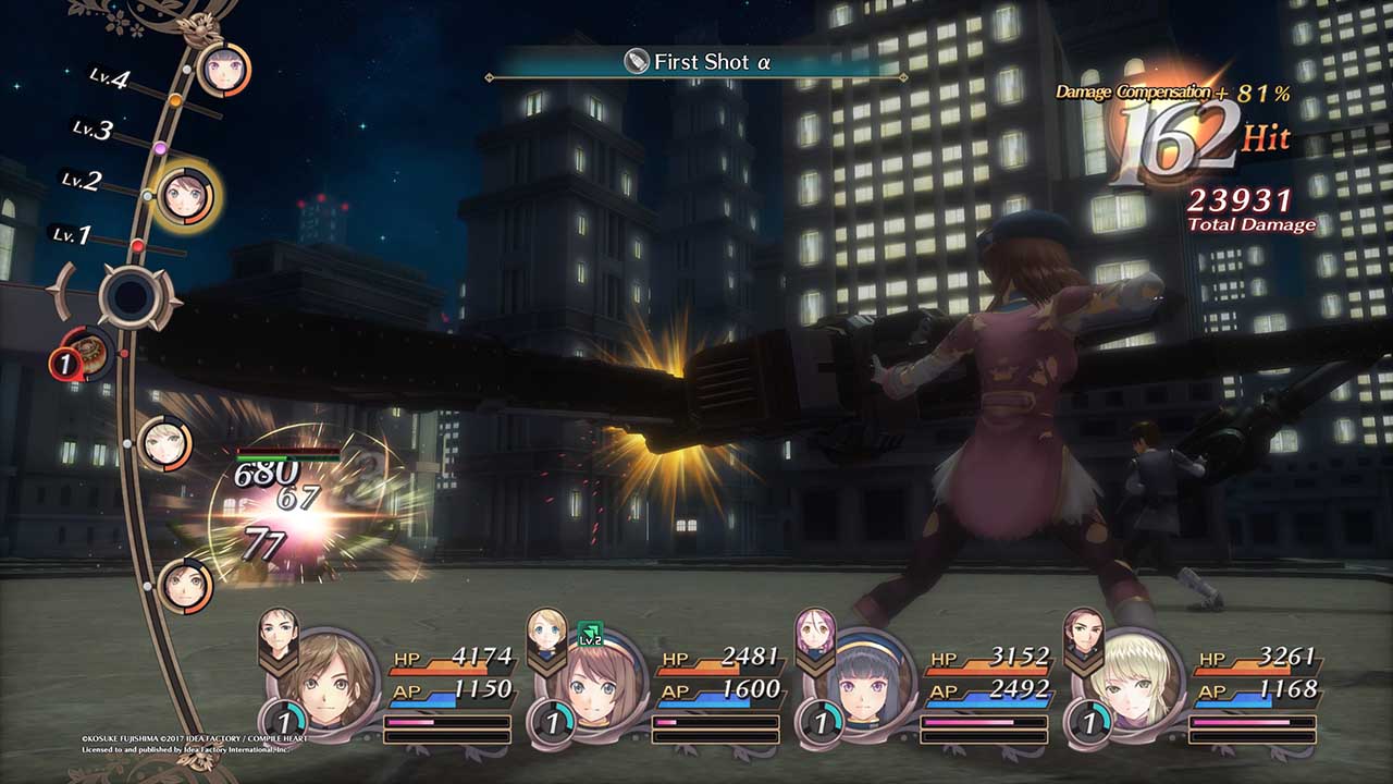 screenshot of the combat overlay