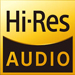 Hi-Res AUDIO badge
