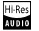 Hi-Res AUDIO icon