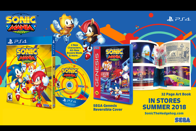 Sonic The Hedgehog Playstation Sonic Mania Plus | escapeauthority.com