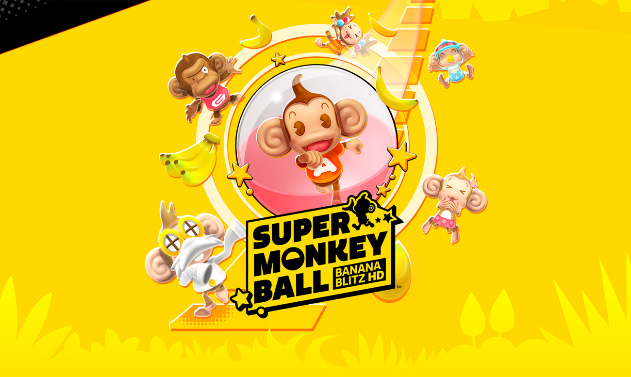 Super Monkey Ball: Banana Blitz HD Main Artwork
