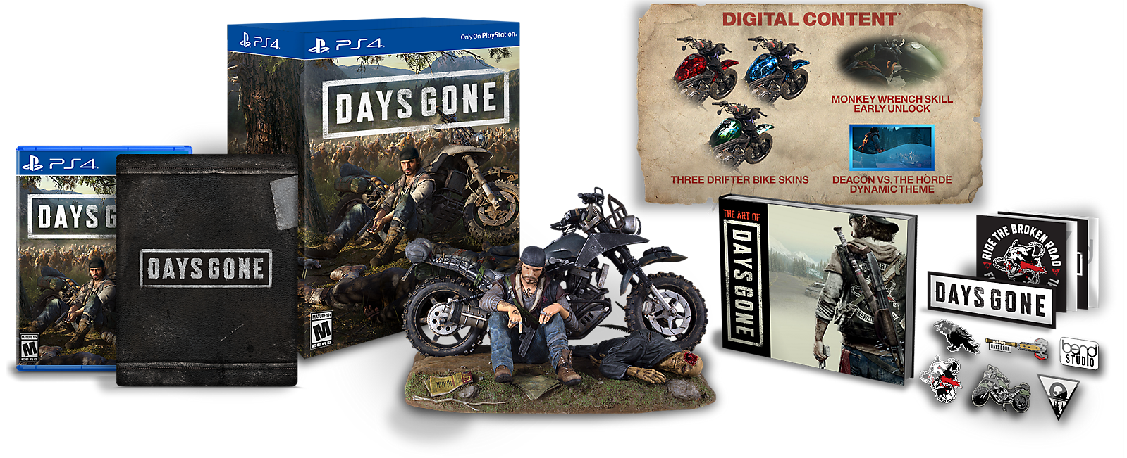 Days Gone Collection Edition Ps4 Contemporary Manufacture