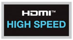 HDMI High Speed Compliant