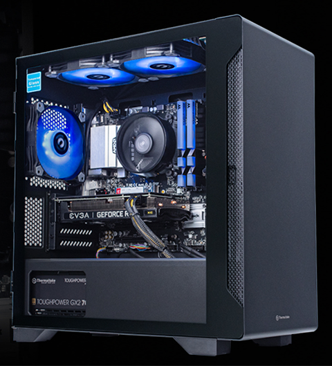 Thermaltake LCGS Graphite 360 Gaming Desktop AMD Ryzen 5600X - Newegg.com