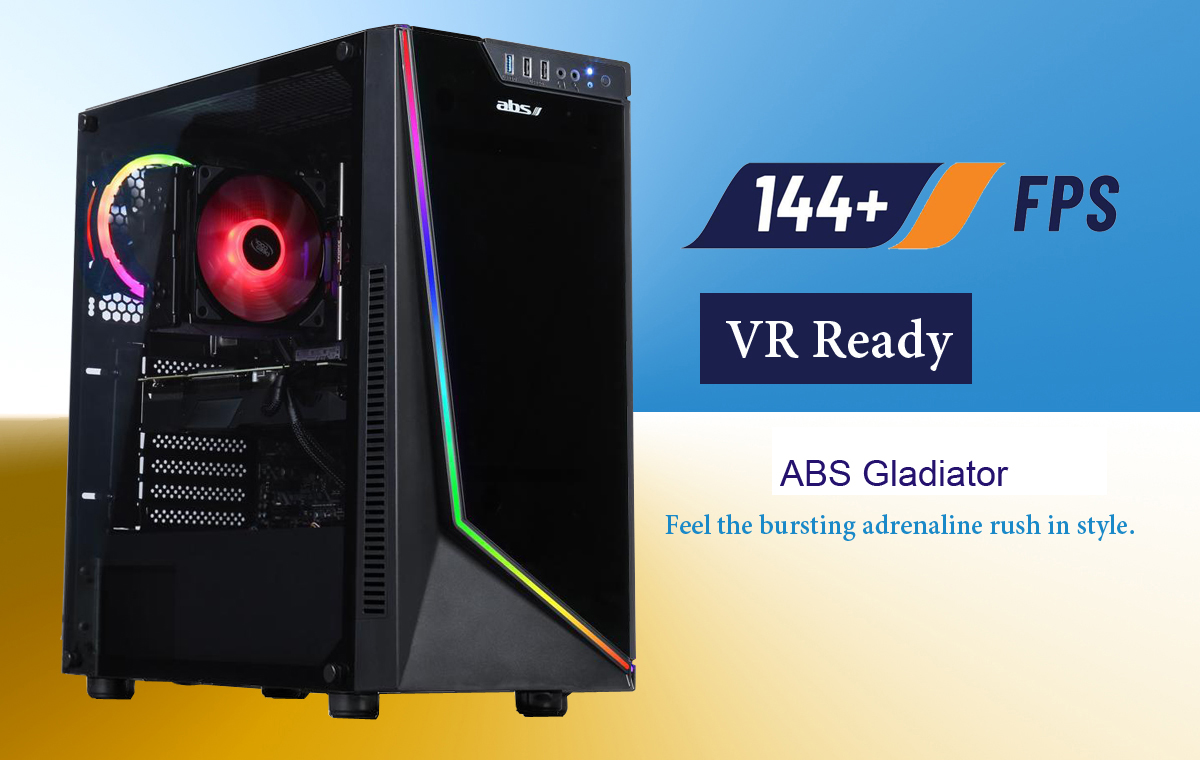 ABS Gladiator Gaming PC Intel i79700K GeForce RTX 2070 Super 16GB
