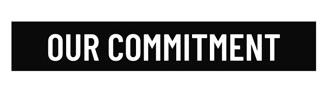 Our commitment text icon