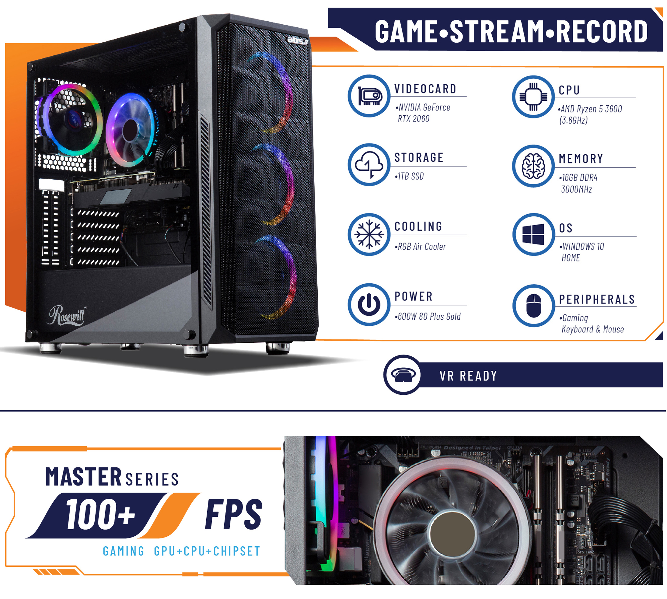 abs master gaming pc ryzen 5 3600