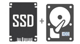 SSD + Hard Drive Icons