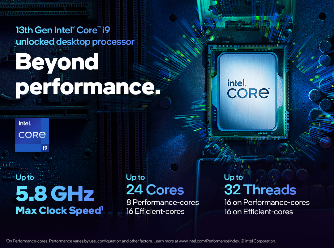 Intel 13th Gen i9 K CPU