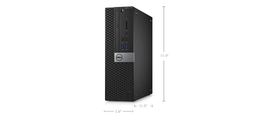 Refurbished: Dell Desktop Computer Optiplex 7040 Intel Core I5 6th Gen 