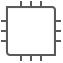  Sketch of a processor chip  