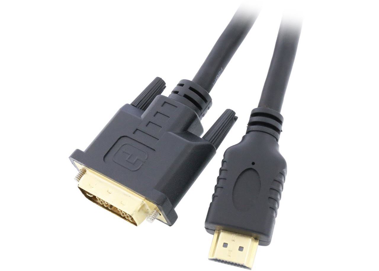 Kaybles 20HDMID25FTMM28 High Speed HDMI to DVID (19 pin) Adapter